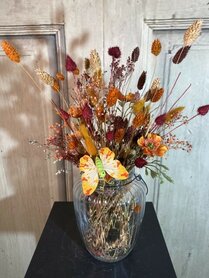 gedroogde bloemen geschikt in vaasje